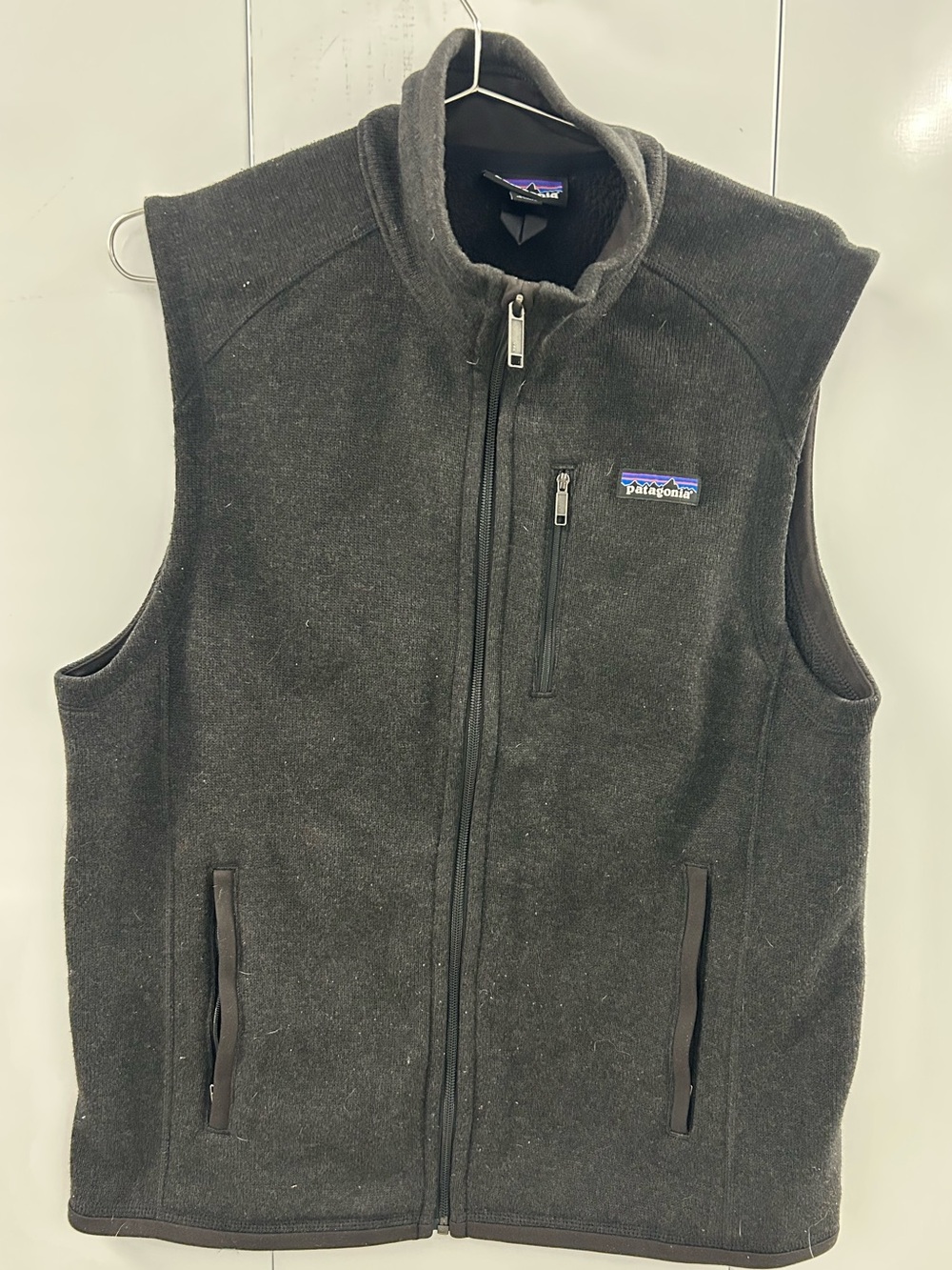 Patagonia Black Men's Better Sweater Vest, Size Medium